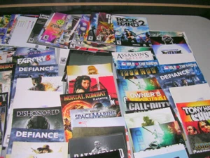 Huge Lot of 146 PS3 Original Instruction Manuals Wholesale Collection - Picture 1 of 3