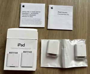Apple OEM iPad Camera Connection Kit Adapter Set A1362 A1358 - Neu Open Box - Bild 1 von 16