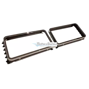 Rectangular Headlight Grille Lamp Surrounds Pair for FORD XC FAIRMONT GXL - Foto 1 di 1