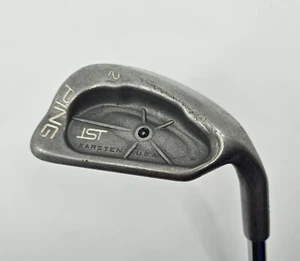 Used Ping ISI 2 Black Dot Sand Wedge Cushin JZ Stiff Flex Steel Shaft 35.5" - Picture 1 of 7