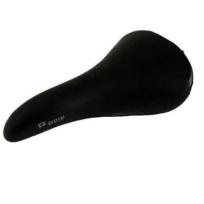 Selim de assento de bicicleta híbrido preto raro TREK 90s com tecnologia de absorção de choque - Imagem 1 de 4