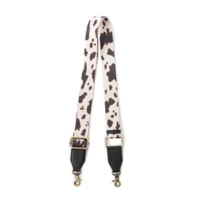 Myra Prairie Sage Spotted Accessory Strap In Black and White - Image 1 of 4