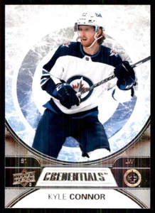 2021-22 Upper Deck Credentials Kyle Connor #21 - Picture 1 of 2