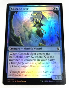 Magic the Gathering Cascade Seer Zendikar Rising 048/280 Regular Common Card - Picture 1 of 9