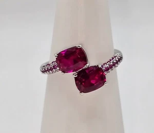 Bomb Party July 25 Ring Size 9 RG12792 Love's Fire and Light - Rhodium Plating - Picture 1 of 5
