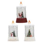 Christmas Snow Globe Battery Operated LED Light Night Lamps