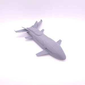 Beluga Liner  - 1", 3", 6" or 12" Model - Custom Space Ship Sci-Fi Elite - Picture 1 of 9