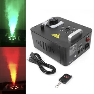 Máquina de niebla de humo géiser DJ de 6 LED Pyro Stage vertical nebulizador DMX RGB - Imagen 1 de 22