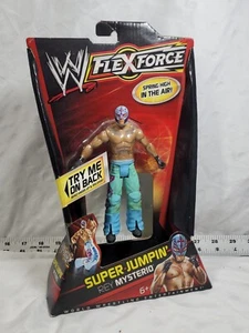 WWE Rey Mysterio Flex Force 2011 Super Jumpin blau Wrestlingfigur *lesen* - Bild 1 von 8