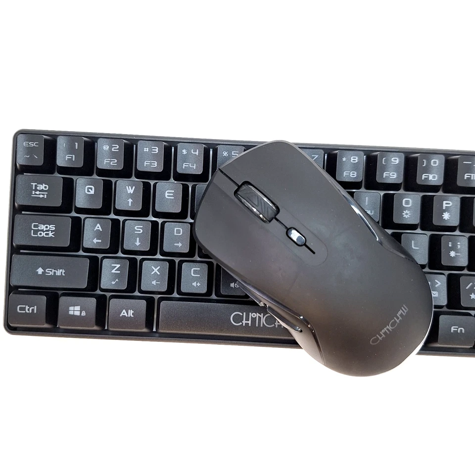 Gaming Keyboard and Mouse Combo USB Wired 104-Keys Full Size Light Up PC Xbox - Image 1 of 4