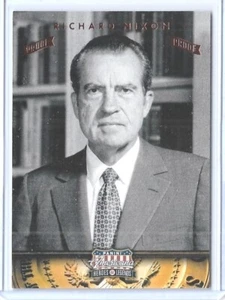 Tarjeta rara 2012 Panini Americana ~ Presidente Richard Nixon "prueba" #376 ~/100 - Imagen 1 de 2