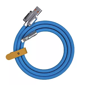 2-Pack For iphone14 13 12 11 XR/PROMAX Fast Charging USB Cable Metal Zinc Alloy - Picture 1 of 17