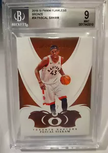 Panini Flawless Pascal Siakam 34 2018-19 bronce 1/2 diamante BGS 9 - Imagen 1 de 2
