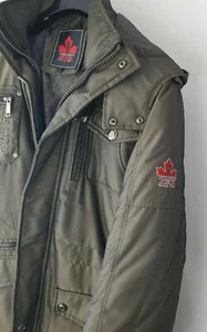 DSQUARED2 DSQUARED Herren Daunenjacke Winterjacke Jacke Parka Khaki - Gr. L - Bild 1 von 12