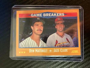 1988 Score DON MATTINGLY GAME BREAKERS #650 YANKEES mt - Picture 1 of 2