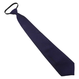 Zip Tie Work Man Pre-tied Neckties Printed Graduation Mens Zipper - Picture 1 of 12