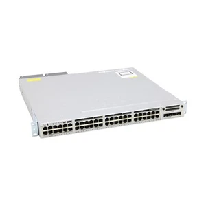 Cisco Catalyst WS-C3850-48F-L 48 ports RJ-45 PoE + 2x 10GbE SFP + rouge. Switch d'alimentation - Photo 1/4
