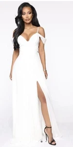 NWT Fashion Nova Wedding Dress Size Large - Picture 1 of 15