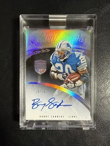 2021 Panini Eminence Gilded Graphs Lions Barry Sanders Autograph /10 No. GG-BS - Bild 1 von 3