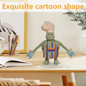 28cm Cosplay The Tiny Chef Show Plush Soft Stuffed Doll Kids Birthday Xmas Gifts - Picture 1 of 6