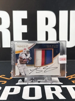 Lesean McCoy 2016 Panini Immaculate Patch Auto /5 Bills! SSP! - Image 1 of 2