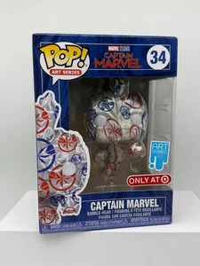 Funko POP! Art Series - Marvel Studios Captain Marvel #34 (esclusiva bersaglio) - Foto 1 di 6