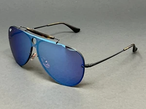 Ray Ban Blaze Shooter RB3581N 1537V Demi gloss black 32mm Unisex Sonnenbrille - Bild 1 von 18