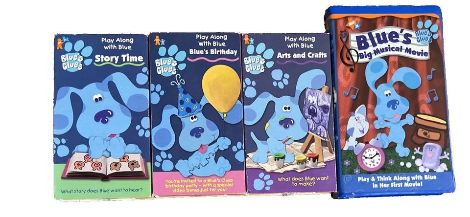 Blue’s Clues VHS Lot - Image 1 of 4