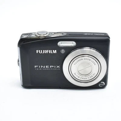 FUJIFILM FinePix F50fd Black Digital Camera 12.0MP 3x Zoom 2.7 inch LCD Exc++++ - Image 1 of 4