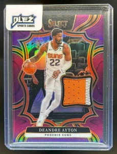 2024-25 Select Deandre Ayton Throwback Patch Purple Prizm #41/99 - Picture 1 of 2