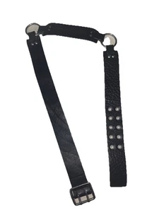 Dsquared2 F/W 2003 Western Hot Cowboy Nieten Ringe Gürtel L Ledergürtel - Bild 1 von 8