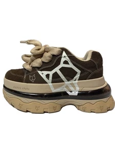 NAKED WOLFE LOW TOP SNEAKERS 36 Brown Used - Picture 1 of 5