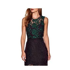 NWT Hutch Sleeveless Milk Silk Lace Cocktail Dress, 6 - Picture 1 of 10