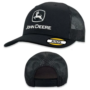 LP8610 - John Deere Youth Moline 112 Black TM Mesh Back Cap - Bild 1 von 1