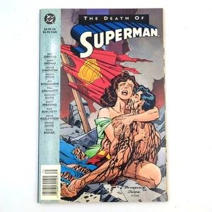 The Death of Superman Graphic Novel DC Comics TPB Trade Paperback 2nd Print 1993 - Picture 1 of 4