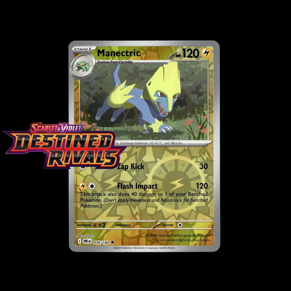 Pokemon Cards! Destined Rivals Holo/Reverse Holo EX Ultra Rare SIR Full Art Card - Image 1 of 1