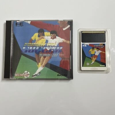 Formation Soccer Human Cup 90  PC Engine PCE NTSC-J JAPAN 1990 Game Complete - Image 1 of 4
