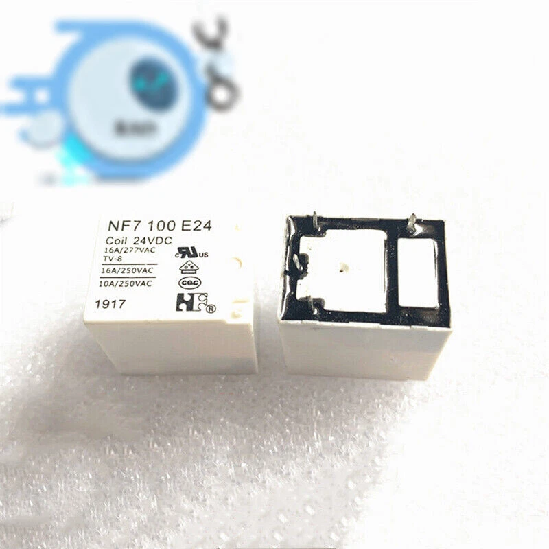 10Pcs NF7100E24 24VDC Automotive Relay 16A 277VAC 4 Pins Replace HF152F 024-1HS~ - Image 1 of 1