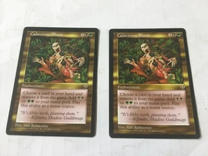 2 x Cadaverous Bloom Magic the gathering card rare - Picture 1 of 4