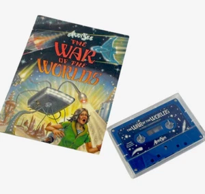 Vintage The War of the Worlds Book & Cassette Dramatization Bonneville Audi See - Picture 1 of 11
