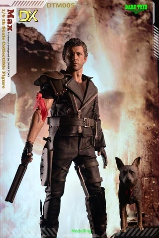 IN STOCK New DARK TOYS 1/6 Scale DTM005 Mad Max Mel Gibson 12" Action Figure Cover