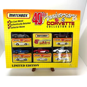 Matchbox 40th Anniversary Corvette Collector Set of 5 Cars Maßstab 1:64 - Bild 1 von 9