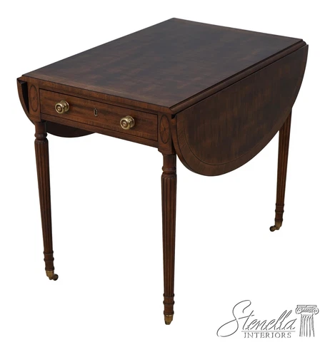 60807EC: HENREDON Drop leaf Aston Court Pembroke Table Cover