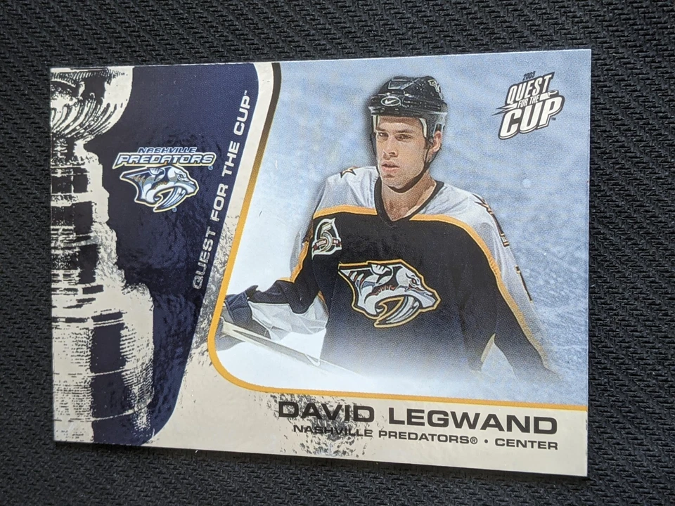 2002-03 Pacific Quest For The Cup DAVID LEGWAND #54 - Image 1 of 1