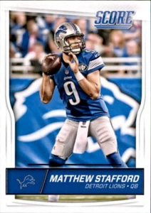 Matthew Stafford 2016 Score Card #107 - Picture 1 of 2