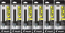 Pilot G2 Gel Ink Refill, Fine Point, Black Ink - Pack of 6 (PIL77240-6PACKS)