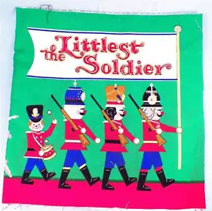 The Littlest Soldier Soft Sculpture Book 2 Sew Cranston Print Works Cut Not Sewn - Picture 1 of 5