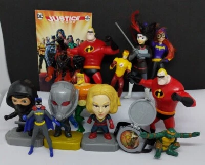 Lote de (14) bonecos e diversos de super-heróis...Excelente estado!! - Imagem 1 de 2