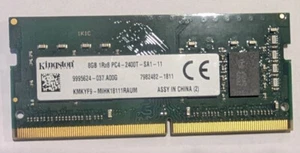 Kingston 8GB x1 DDR4 2400mhz KMKYF9-MIHS SODIMM 260pin Laptop RAM PC4-2400T - Picture 1 of 1