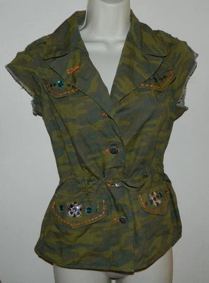 Nueva Chaqueta Informal de Trabajo Manga Gorra Multicolor Victoria's Secret para Mujer Talla S Foto 1 de 4